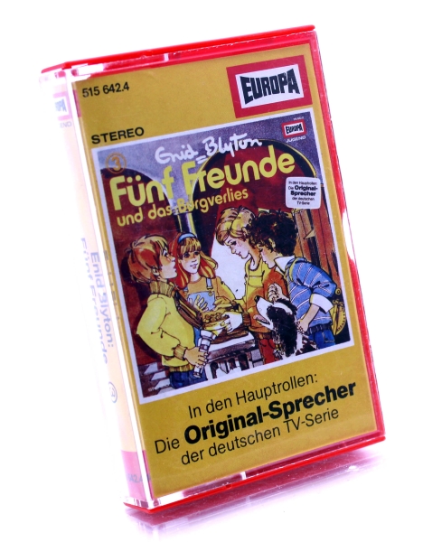 Fünf Freunde MC Hörspielkassette Nr. 3: Fünf Freunde und das Burgverlies von Europa